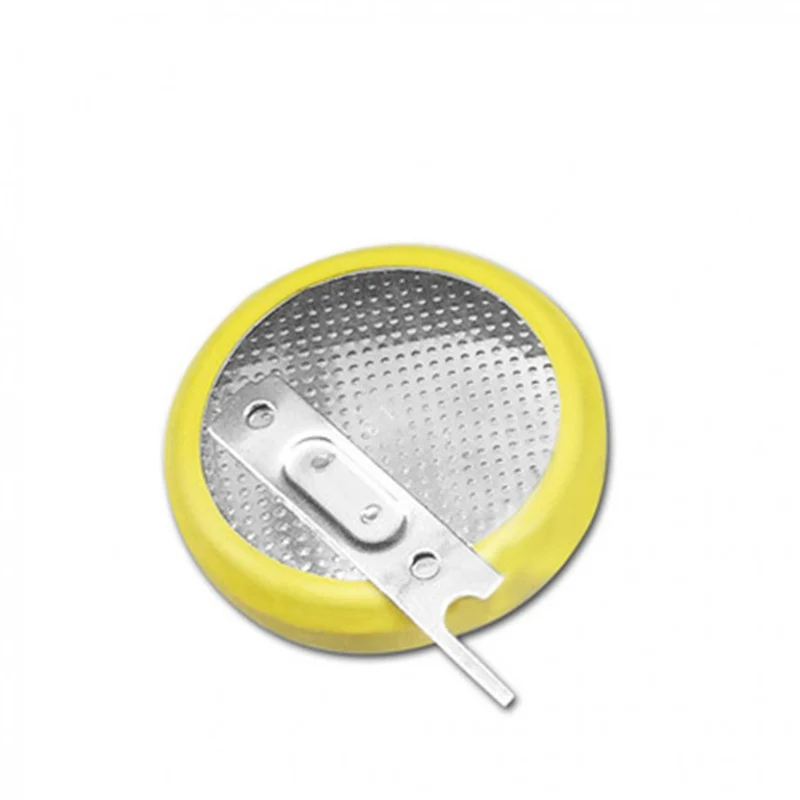 5pcs CR2477 3V 1000mAh Button Lithium Battery with Soldering Feet Different Pins Can Be Customized for Small Devices