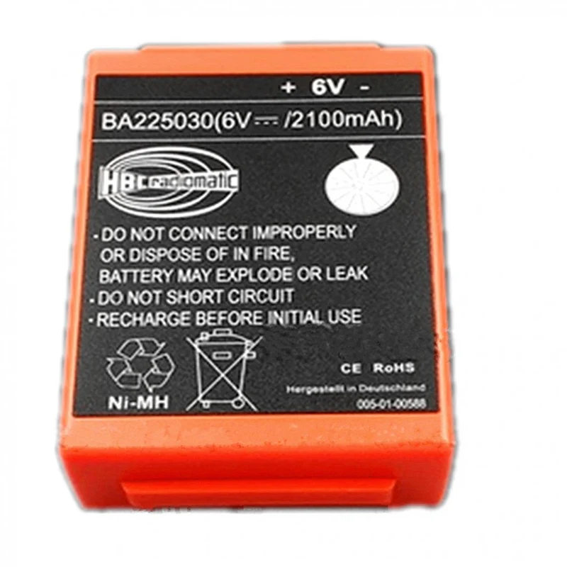 2100mah Sany Zhonglian Xugong Foton Konecranes Pump Crane HBC Remote Control Battery BA225030