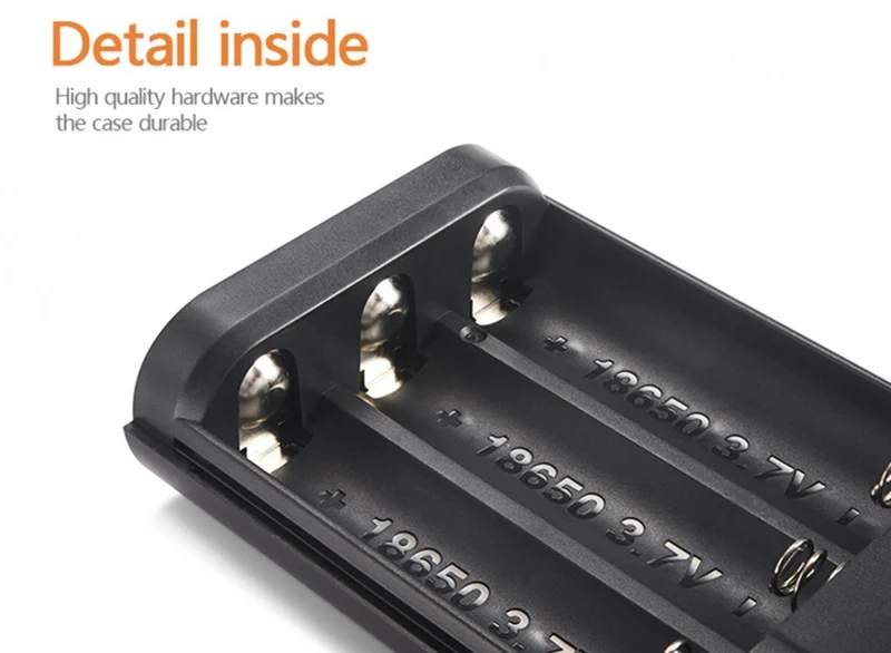 18650 Battery Charger Mobile Phone DIY Portable Battery Case 18650 Li-ion Battery Power Bank