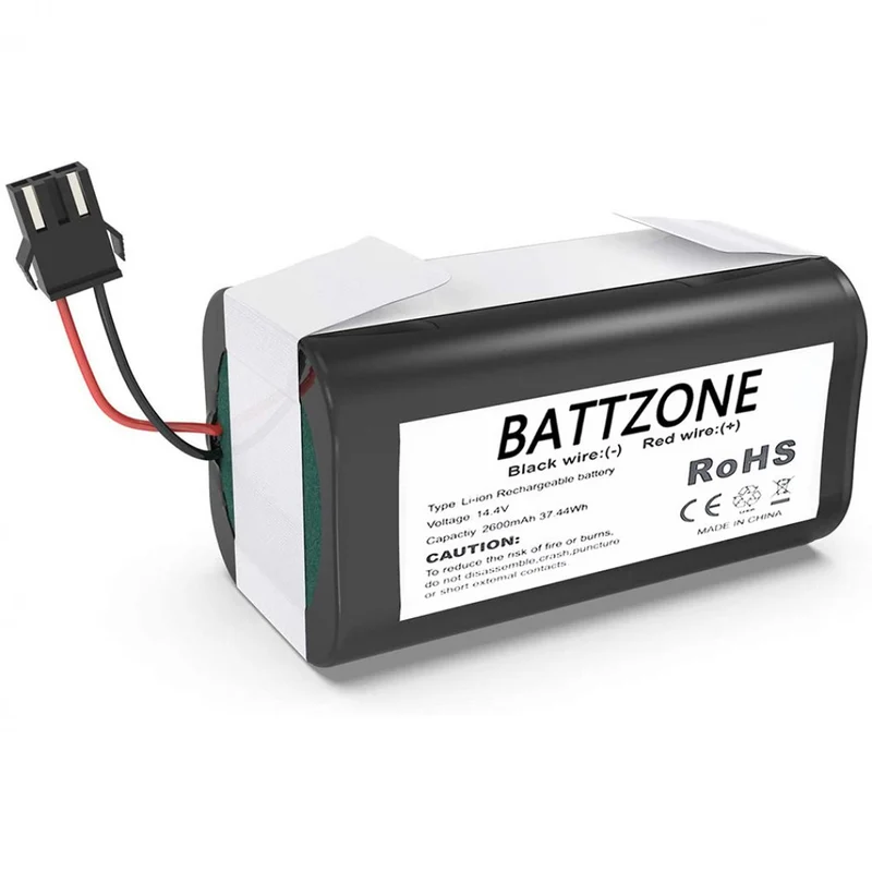 14.4V 2600mAh Li-Ion Replacement Battery For Conga Excellence Conga Excellence y, Conga Excellence 990, Conga Excellence 950, Conga Excellence 1090
