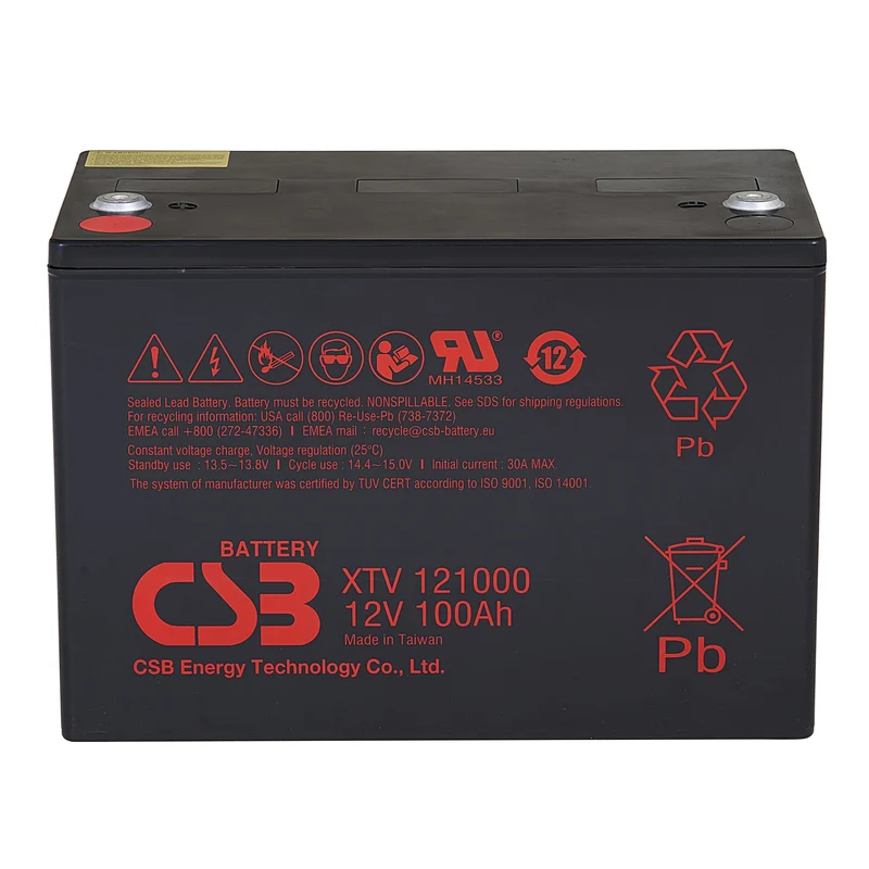 XTV121000 AGM Battery Gr 27 12V 100Ah