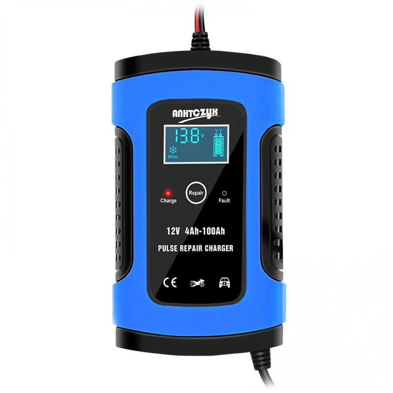 E-FAST 12V Motorcycle Car Battery Charger Charger Full Intelligent Repair Lead-acid Charger