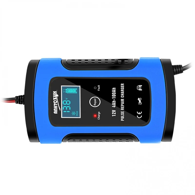 E-FAST 12V Motorcycle Car Battery Charger Charger Full Intelligent Repair Lead-acid Charger