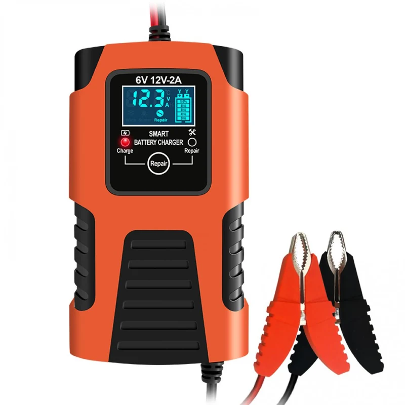 E-FAST Motorcycle Battery Charger 6V12V Pedal Lead Acid Battery Charger