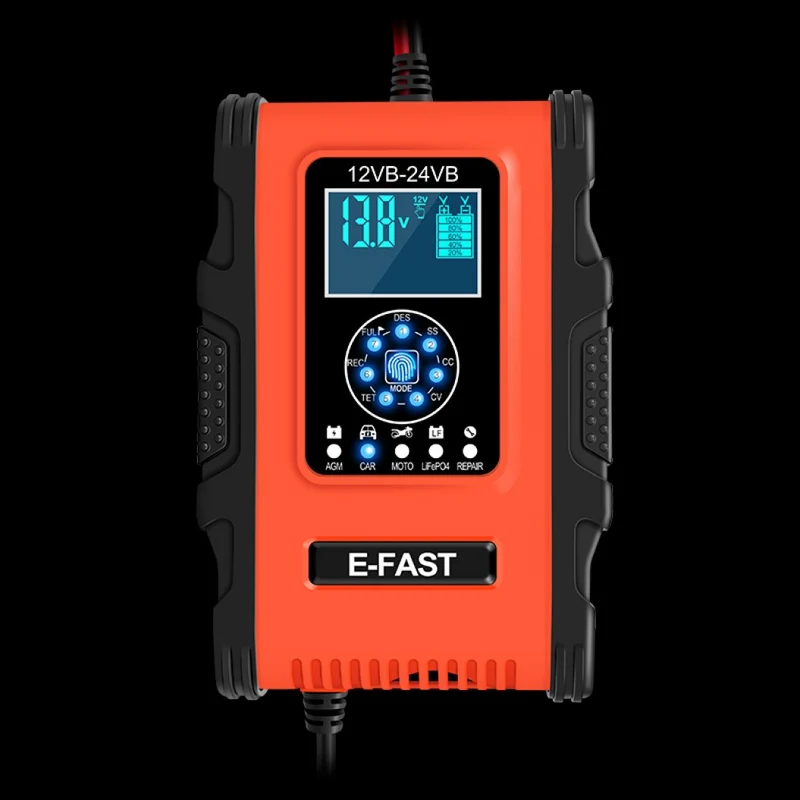 E-FAST Battery Charger Lithium Iron Phosphate Battery Charger Intelligent Pulse Repair Charger