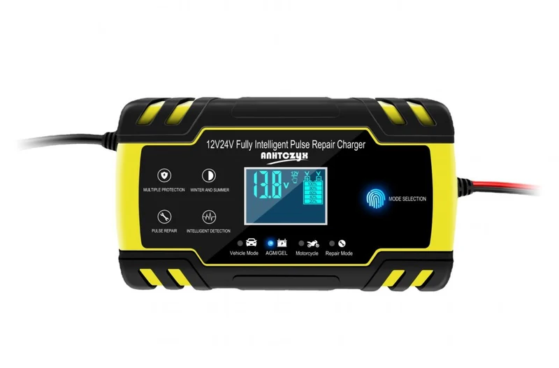12v24V Car Battery Charger Motorcycle Battery AGM Charger