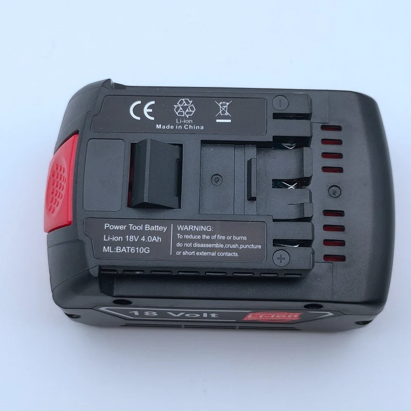 18VBAT609 Rechargeable 6.0ah Lithium Battery For Electric Drill For BOSCH