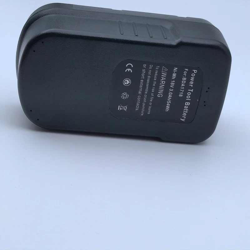 18V 3.0Ah Replacement BD HPB18 Rechargeable NiMH-NiCd Battery For Power Tools