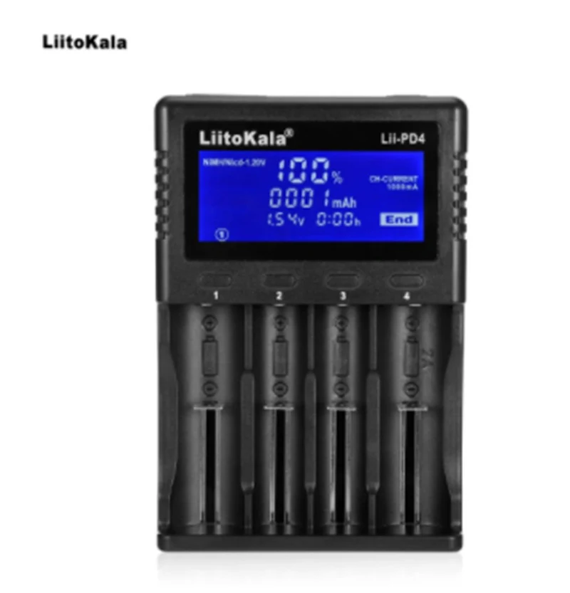 Lii-100 Lii-202 Lii-402 Lii-PD4 LCD Battery Charger