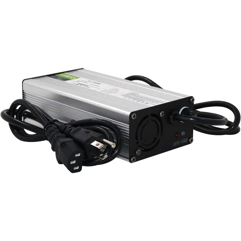 54.6V 4A Charger Electric Bike Charger 48V Li-ion Battery Charger for 48V Scooter E-Bike Boat Motorcycle Ezgo Battery Charger XLR