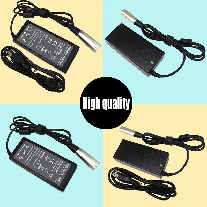 24V 2A Electronic Scooter Battery Charger for Go-Go Elite Traveller SC40E/SC44E, Ezip Mountain Trailz Schwinn 4.0 S400 S500 Jazzy Power Chair
