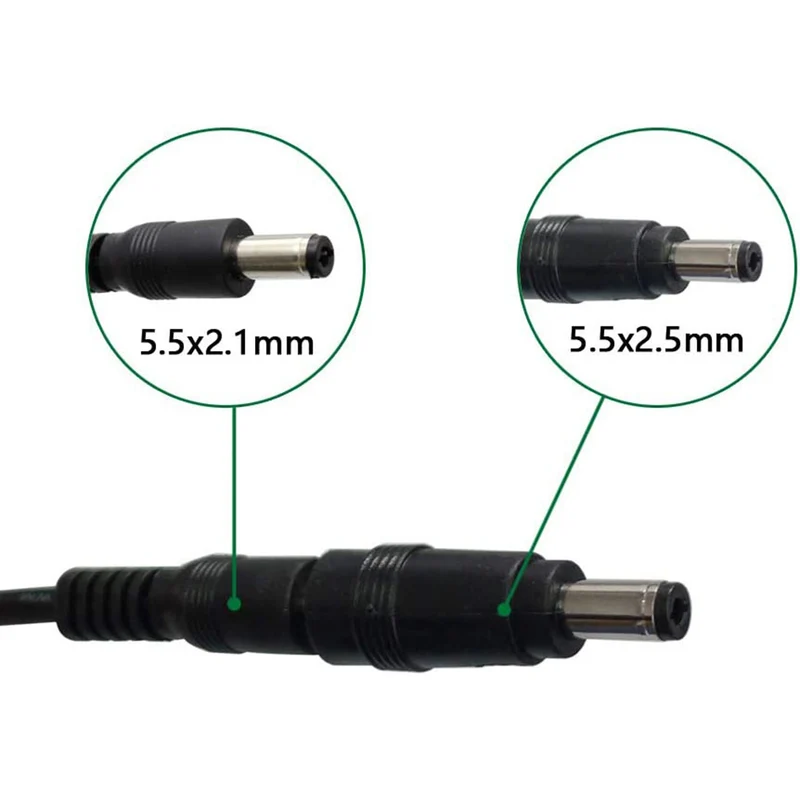 Charger Power Supply Adapter 42V 2A for 36V 8Ah-15Ah Lithium Li-ion Battery Pack with DC 5.5 x 2.5mm 5.5 x 2.1mm