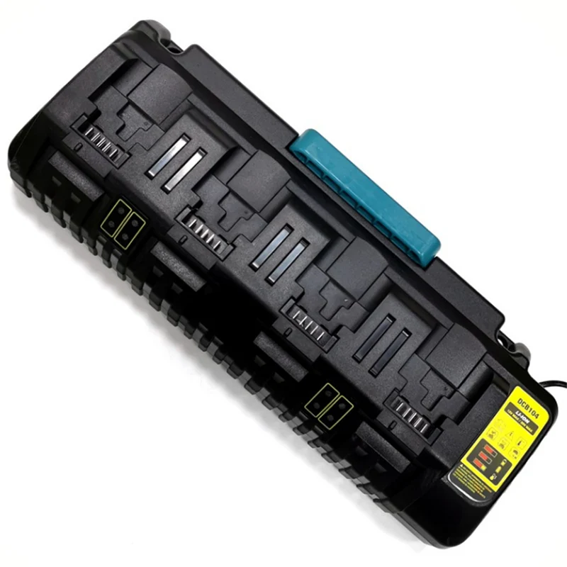 DCB104 Replacement Charger for Dewalt 12V 20V Max 4-Port Li-ion Fast Charger DCB102 DCB102BP Lithium Battery