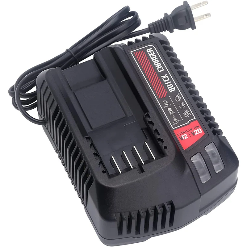 20V MAX Battery Charger CMCB104 Compatible with Craftsman V20 Lithium Battery CMCB204 CMCB202 (Only for V12/V20 Series)