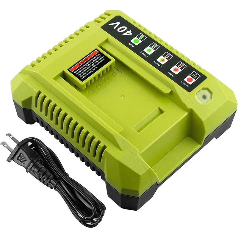 40 Volt Lithium-Ion Charger OP401 Compatible with 40V Battery OP4026 OP40201 OP4040 OP40401 OP4050 OP4050A OP40501 OP40601
