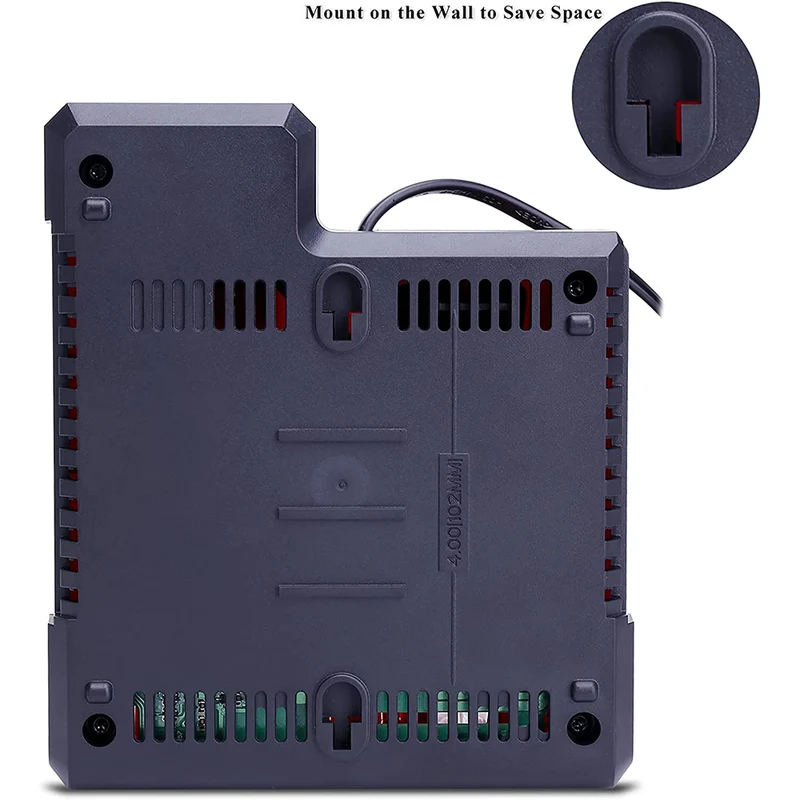 Replacement for Milwaukee M12 M18 Battery Charger 48-59-1812, Compatible with Milwaukee 12V-18V M18 Battery 48-11-1852 48-11-1850 M12