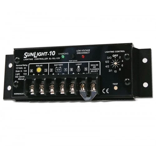 SL-10L-24V Morningstar PWM Solar Charge Controller 24V 10A LVD SunLight