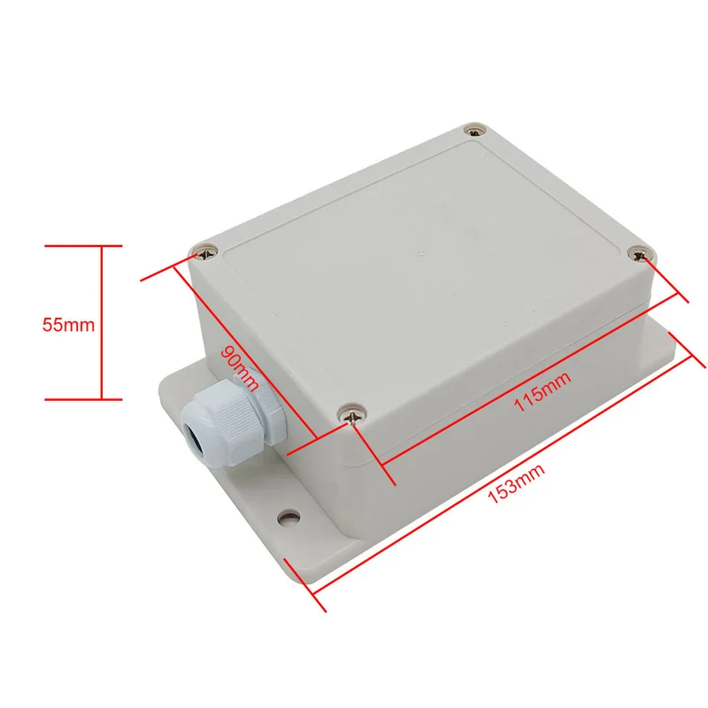 CC kit interrupteur télécommande sans fil, 2 voies 10A relais 5km (Modèle: 0020687)