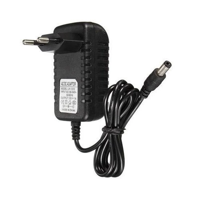 Adaptateur Secteur Universel Européen Alimentation 12V CC 1A Pour Interrupteur Sans Fil (Modèle : 0010124)