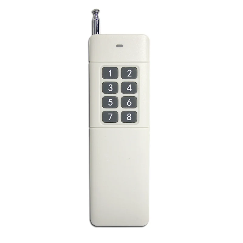 LORA 5 Km 8 Bouton Télécommande Sans Fil Transmetteur Émetteur Radio (Modèle: 0021077)
