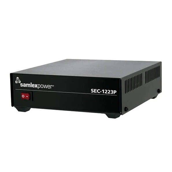 SEC-1223P Samlex 13.8V 23A Switching Power Supply (100-240V 50/60 Hz)