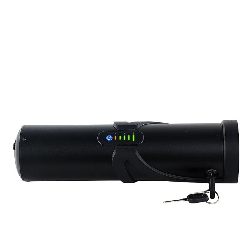 US Stock 36V 9AH Ebike lithium-ion battery Electric Bicycle 20A BMS With Charger Outdoor U005 black