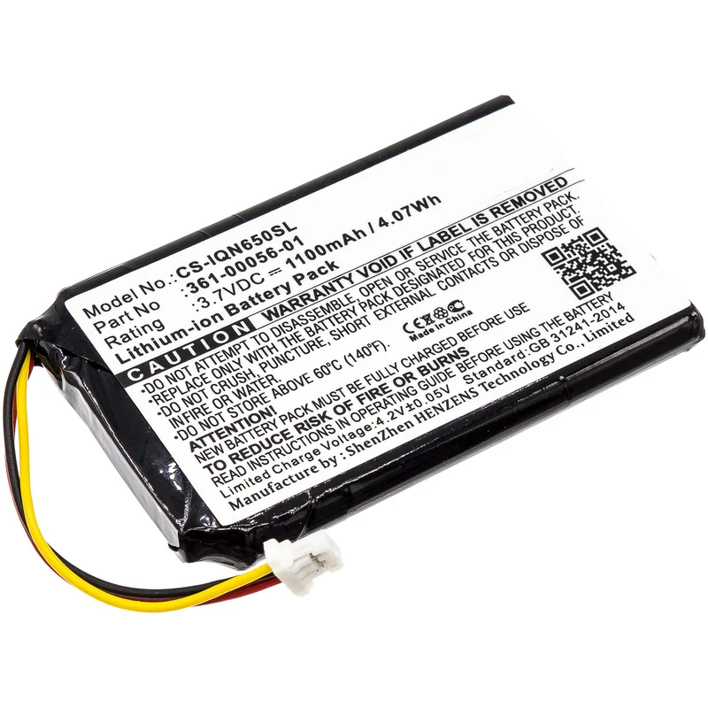 3.7V 1100mAh GPS, Navigator battery for 010-01211-01 Nuvi 53 Nuvi 53LMT Nuvi 65 Nuvi 65LM Nuvi 65LM 6" Li-ion