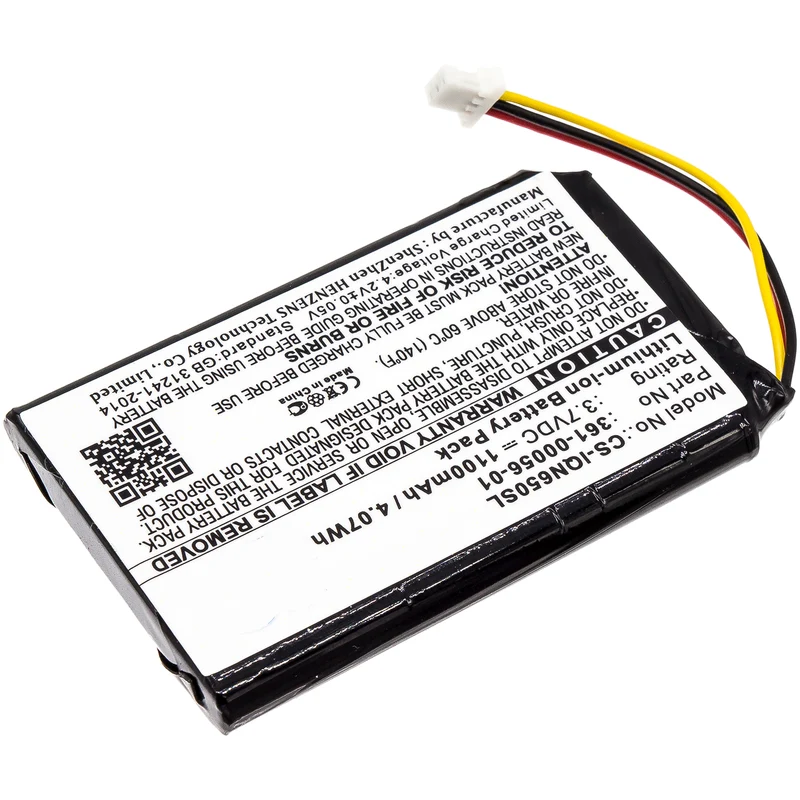 3.7V 1100mAh GPS, Navigator battery for 010-01211-01 Nuvi 53 Nuvi 53LMT Nuvi 65 Nuvi 65LM Nuvi 65LM 6" Li-ion