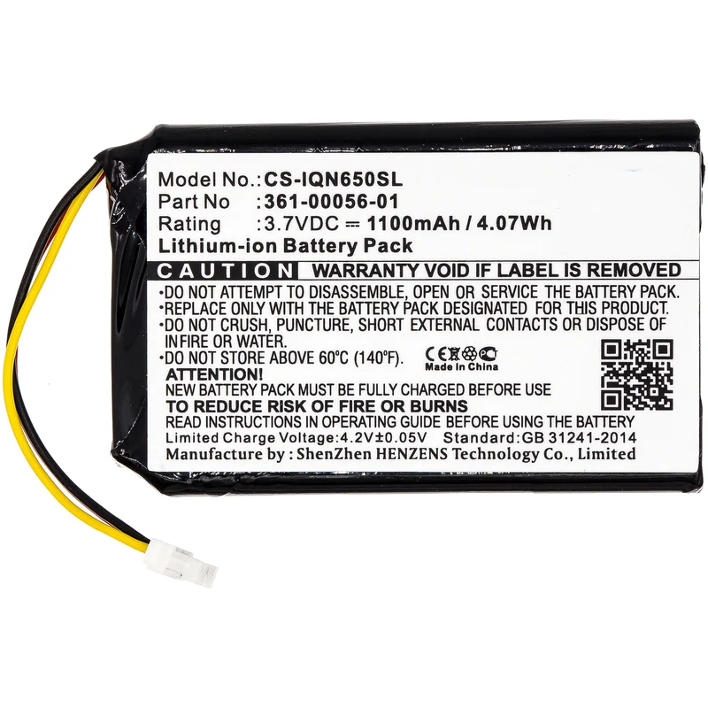 3.7V 1100mAh GPS, Navigator battery for 010-01211-01 Nuvi 53 Nuvi 53LMT Nuvi 65 Nuvi 65LM Nuvi 65LM 6" Li-ion