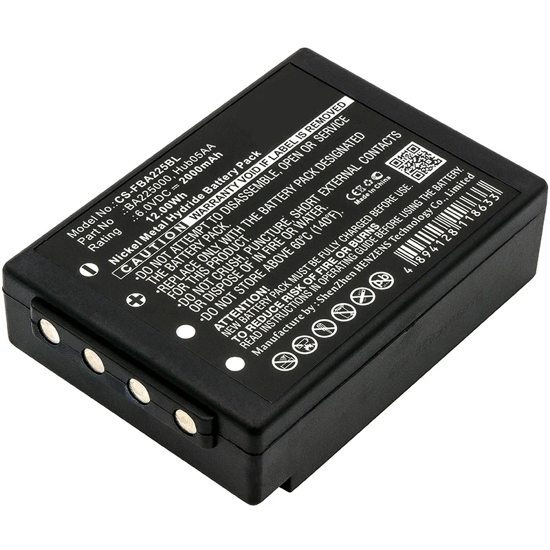 6.0V 2000mAh Crane Remote Control battery for Linus 6 Radiomatic Eco Spectrum 1 Spectrum 2 Spectrum A Spectrum B Technos Ni-MH