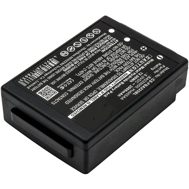 6.0V 2000mAh Crane Remote Control battery for Linus 6 Radiomatic Eco Spectrum 1 Spectrum 2 Spectrum A Spectrum B Technos Ni-MH