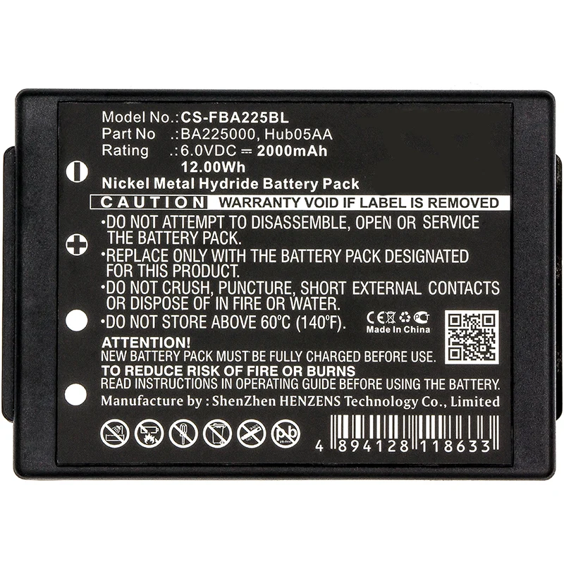 6.0V 2000mAh Crane Remote Control battery for Linus 6 Radiomatic Eco Spectrum 1 Spectrum 2 Spectrum A Spectrum B Technos Ni-MH
