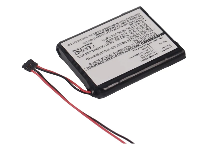 3.7V 600mAh GPS, Navigator battery for 010-01626-02 4RL58983 Edge 200 Edge 205 Edge 500 Edge 520 Edge 820 Edge Explore 820 Li-ion