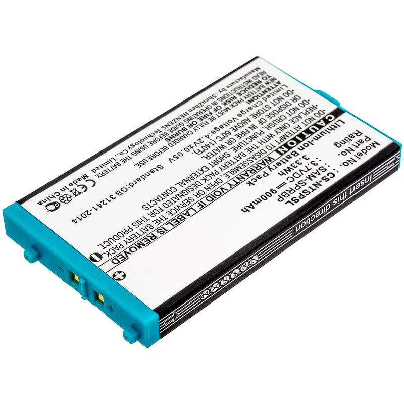 3.7V 900mAh Game Console Battery for Advance SP AGS-001 GBA SP Li-ion
