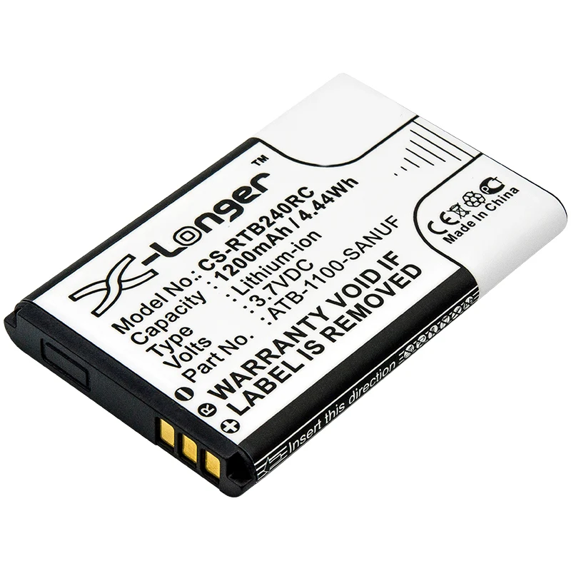 3.7V 1200mAh Remote Control Battery for RC60Tp6 S40 S50 SRC X50 X60 Pro Pro24.z Pro24.r Pro24.i Pro24.r v2 Li-ion