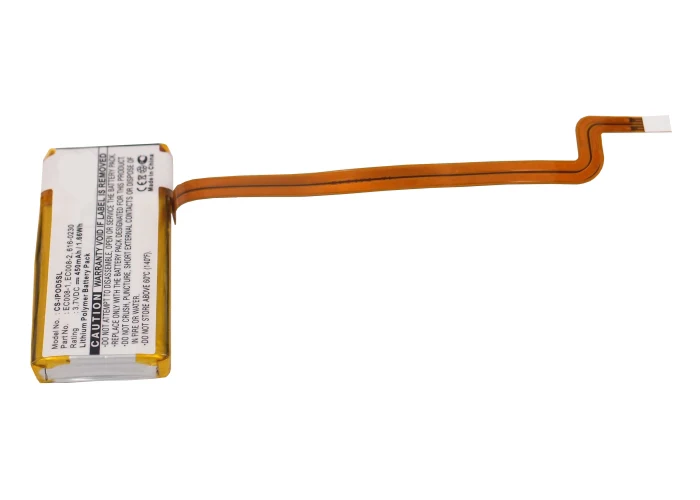 3.7V 450mAh Media Player Battery for iPod G5 30GB MA253 iPod U2 30GB MA452 iPod U2 30GB MA664 iPOD Video 30GB Li-Polymer