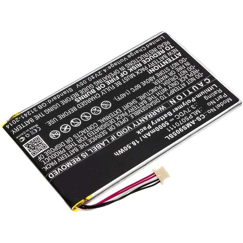 3.7V 5000mAh Diagnostic Scanner Battery for MK906 MP808 MP808TS MS905 MS906 MS906CV MY905 TS608 Li-Polymer