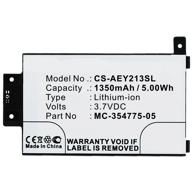 3.7V 1350mAh E-book, E-reader battery for DP75SDI Kindle Paperwhite 2013 Kindle Paperwhite 6 2015 Kindle Paperwhite 6 Li-ion