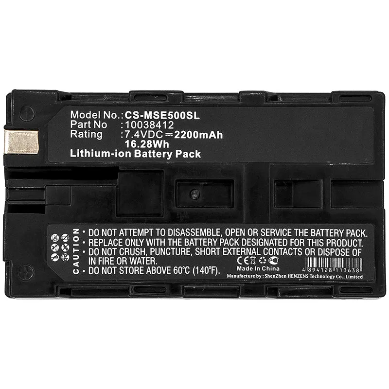 7.4V 2200mAh Thermal Camera battery for Evolution 5000 Evolution 5200 YRH300 Li-ion