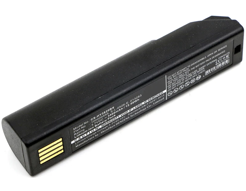 3.7V 3400mAh barcode scanner battery for Xenon 5620 1202g Granit 1911i 6320 BAT-SCN01 HR-100 Li-ion