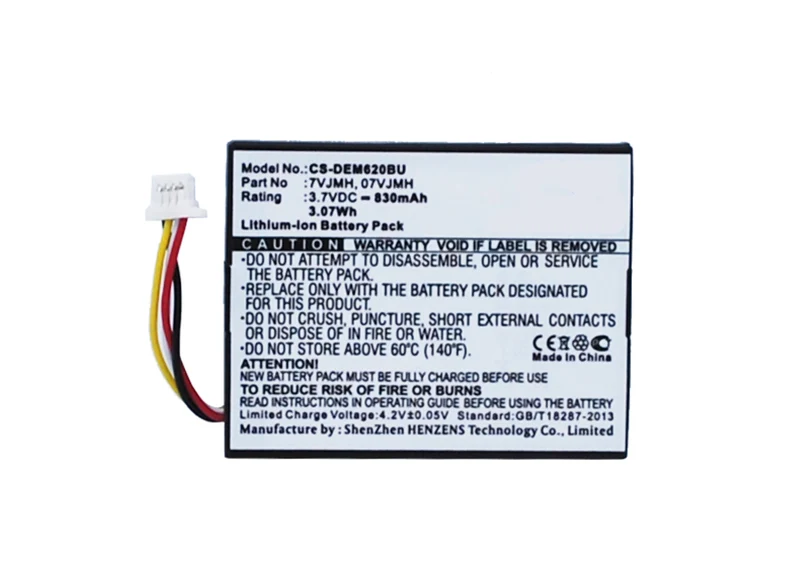 3.7V 830mAh RAID controller battery for PowerEdge R620 PowerEdge R720 PowerEdge R820 PowerEdge T110 II Li-ion