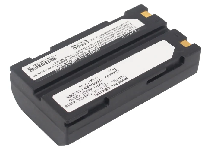 7.4V 2600mAh Equipment, Survey, Test akku für Spectralink APS Telxon Symbol Molicel Hemisphere HP Li-ion