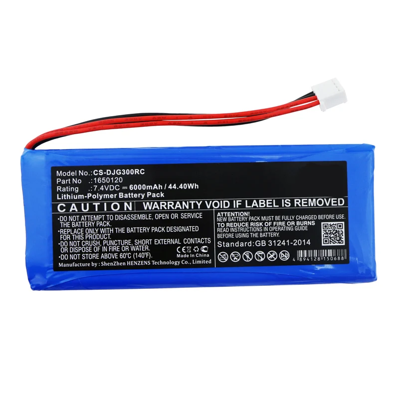 7.4V 6000mAh Remote Controller Battery for Controller Phantom 4 Pro Remote Control Phantom 4 Pro+ Remote Control Li-Polymer