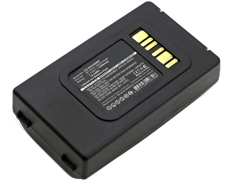 3.7V 5200mAh barcode scanner battery for Skorpio X3 Skorpio X4 Li-ion