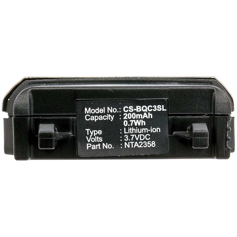 3.7V 200mAh wireless headset battery for 40228 40229 QC3 Li-ion