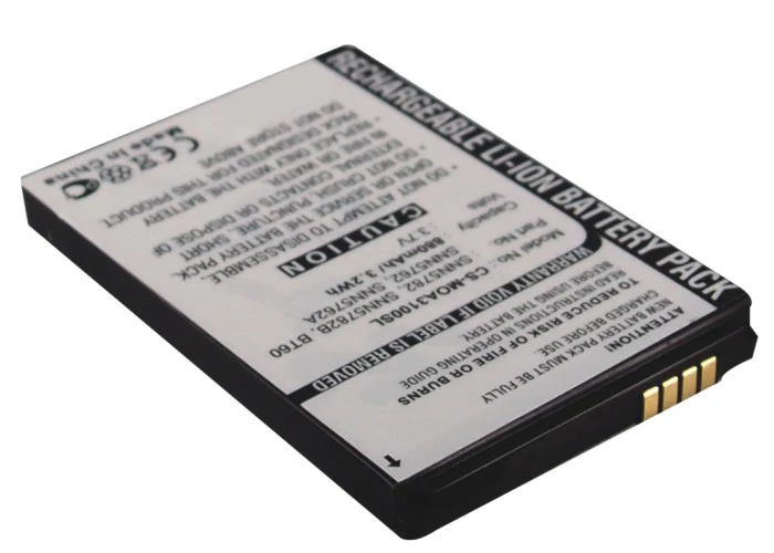 3.7V 880mAh Mobile, SmartPhone battery for Flipout MB508 MB811 QA4 SL7550 Tundra VA76R VA76R XPR7550 XT300 Li-ion