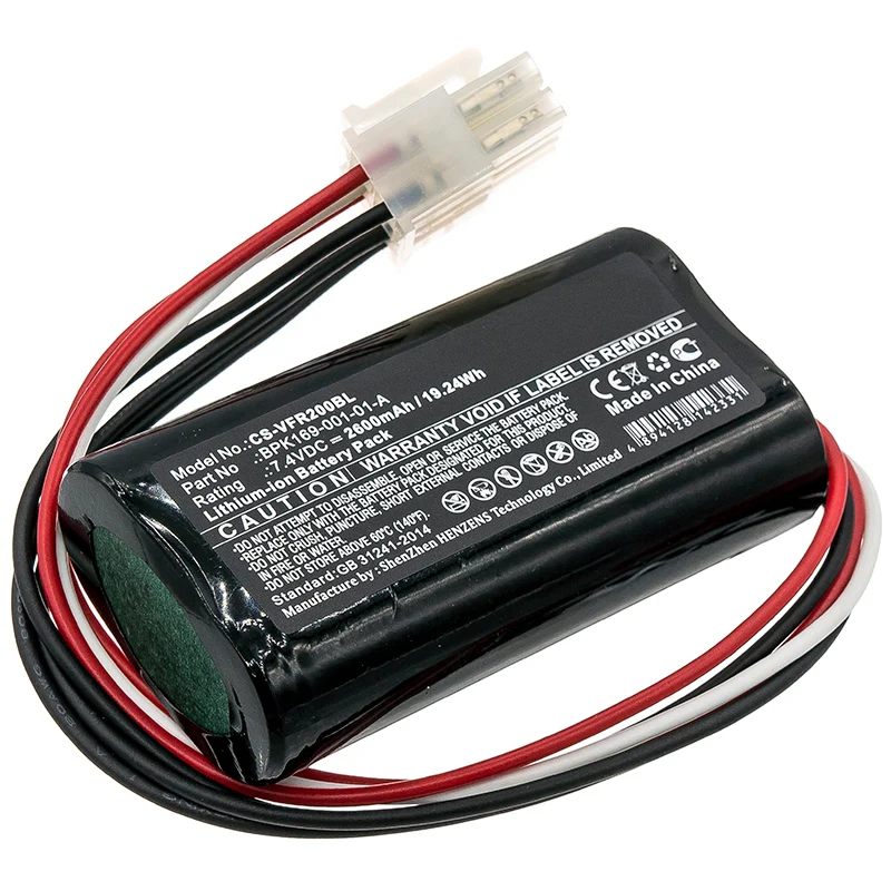 7.4V 2600mAh Payment Terminal battery for PCA169-001-01 PCA169-404-01-A Ruby 2 Ruby CI Li-ion