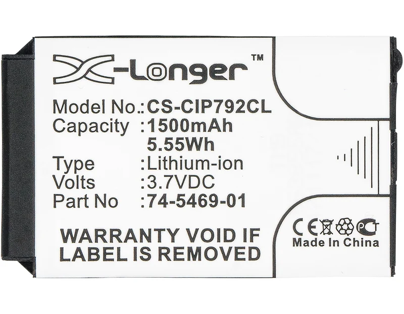 3.7V 1500mAh Cordless Phone battery for 7026G 74-5468-01 7925 7925G 7925G-EX 7926 7926G CP-7925G-A-K9 CP-7925G-EX-K9 CP-BATT-7925G-STD Li-ion