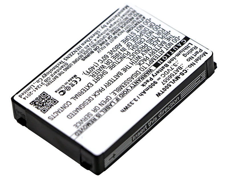 3.7V 900mAh Two-Way Radio Battery for CLS1000 CLS1100 CLS1110 CLS1114 CLS1410 CLS1415 CLS1450 CLS1450CB CLS1450CH VL120 VL50 Li-ion