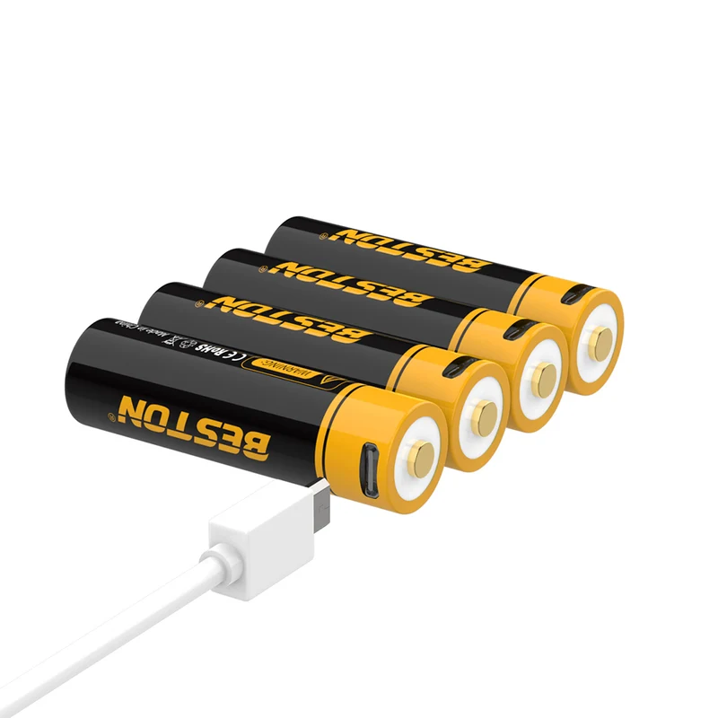 1.5V 3500mWh Li-ion Rechargeable battery Aa Size Double A Micro USB battery